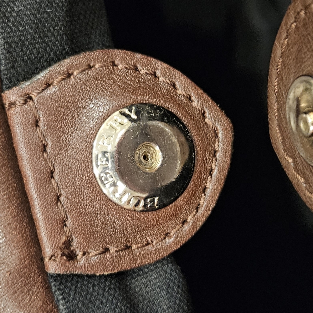 Burberry Brown and Tan Shoulder Bag - Picture 5 of 12